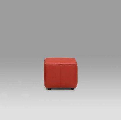 Pouf Cuba in pelle di Tancredi salotti