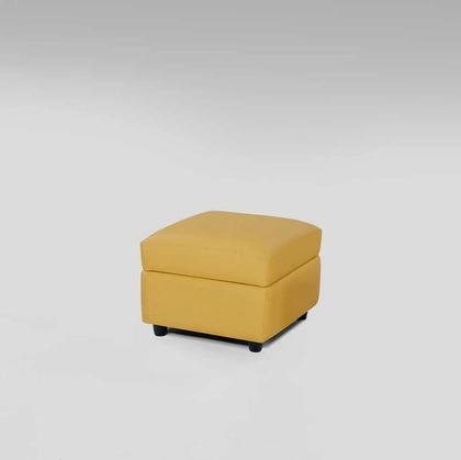 Pouf contenitore in tessuto Kronos di Tancredi salotti