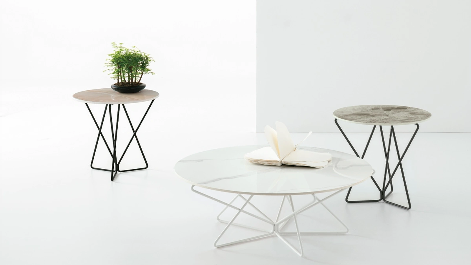 Tavolino rotondo Star di Target Point