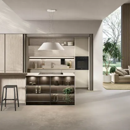 Aliant 1 Travertino | Pomice | Rovere cacao