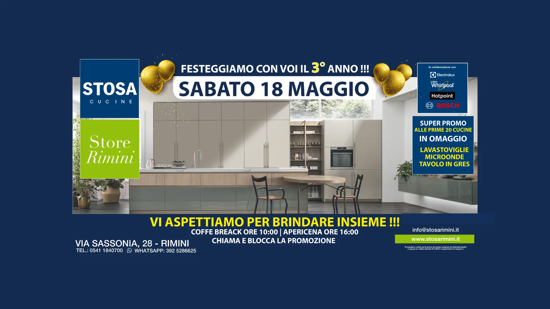 Promo Anniversario Stosa Tivoli