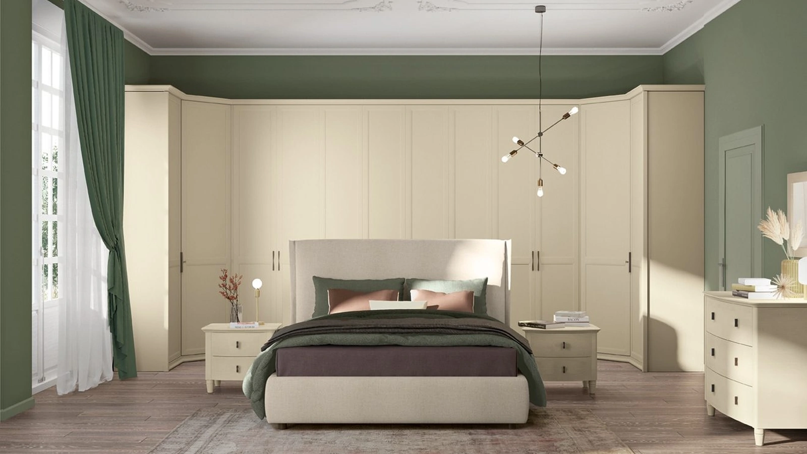 Armadio a ponte Arcadia AM016 di Colombini Casa