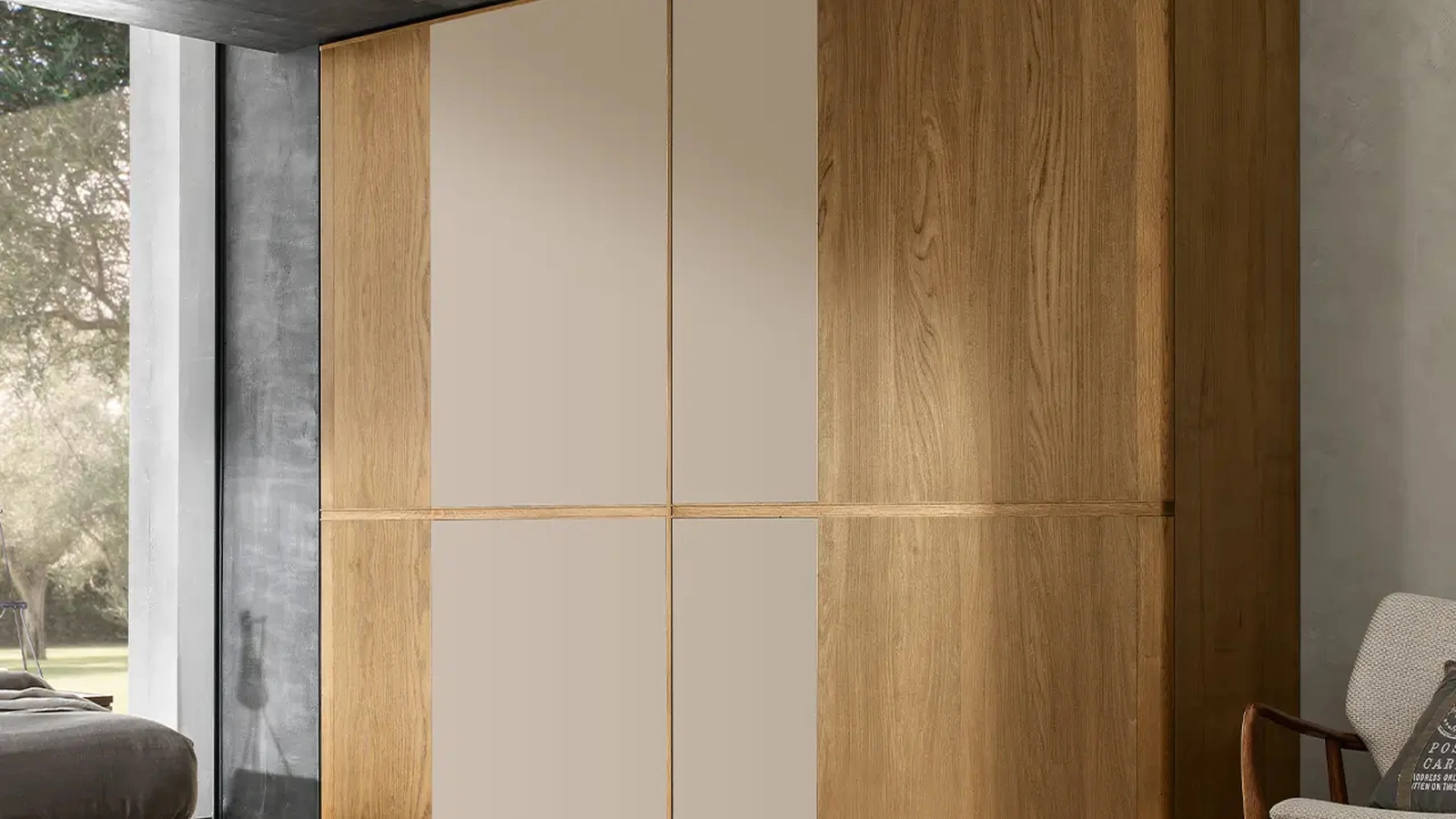 Armadio con ante scorrevoli Brahman di Le Fablier