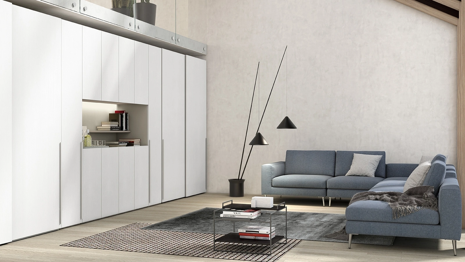 Armadio Concreta W08 di Colombini Casa