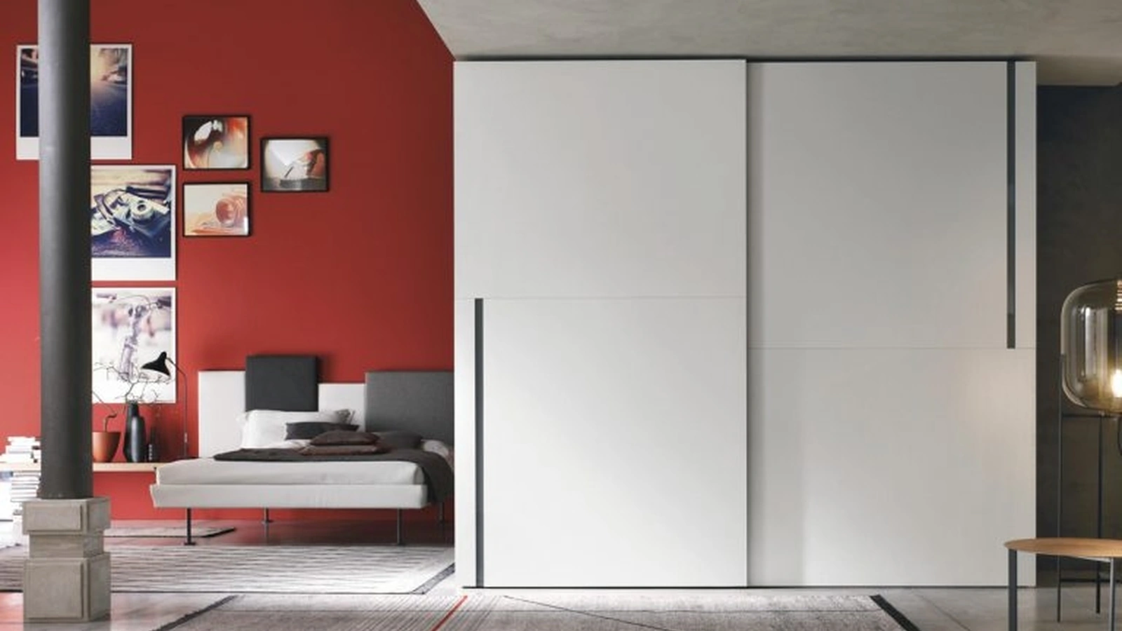 Armadio con anta scorrevole Denver di Tomasella