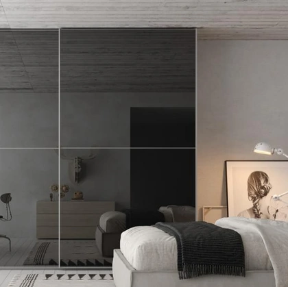 Armadio con ante scorrevoli a specchio Last di Giessegi