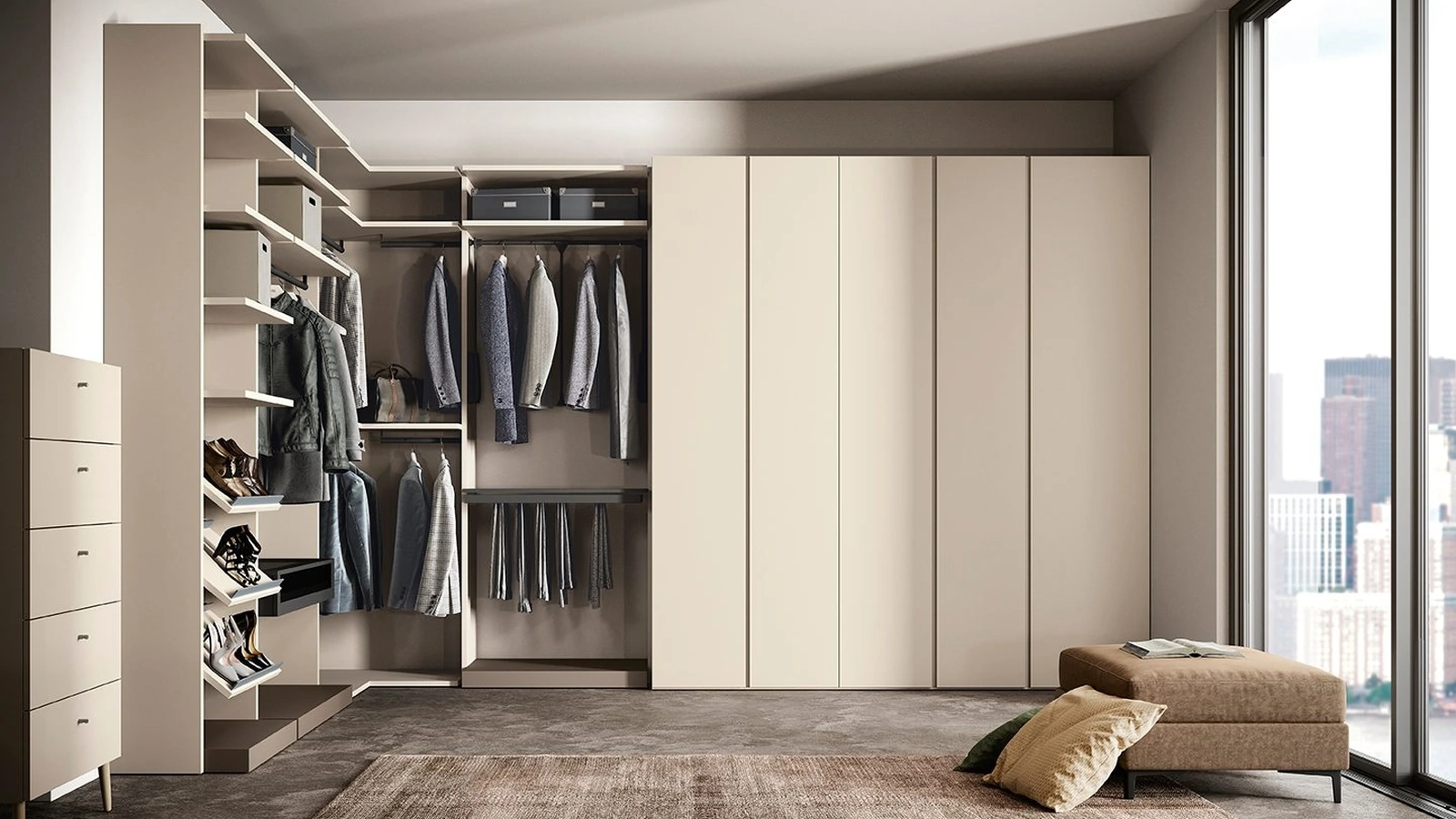 Cabina Armadio Golf N32 di Colombini Casa