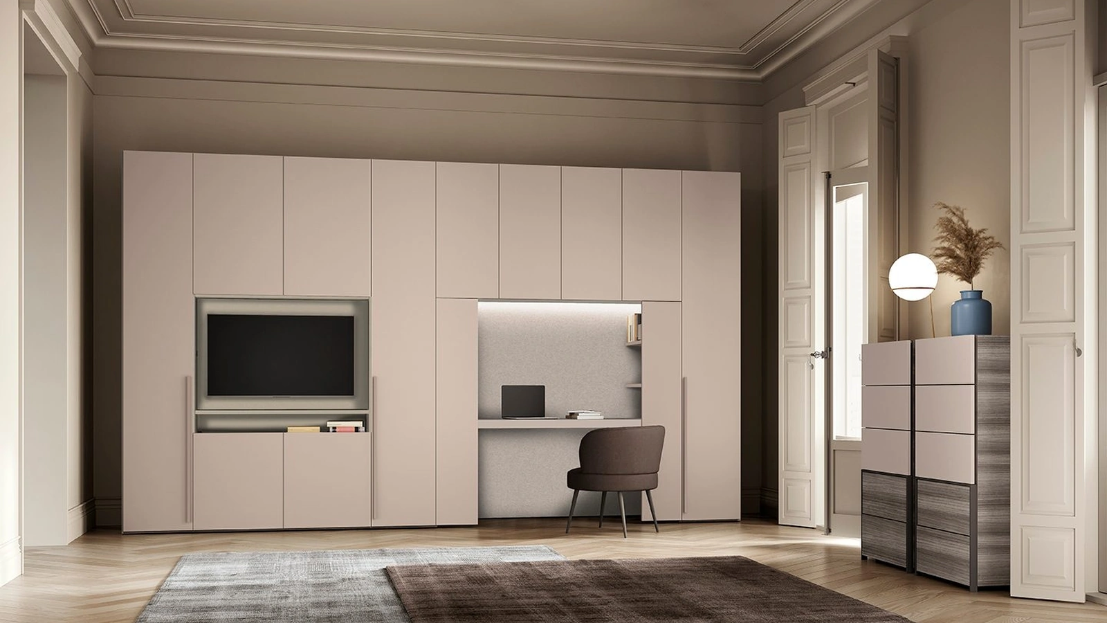 Armadio con ante battenti Golf W07 di Colombini Casa