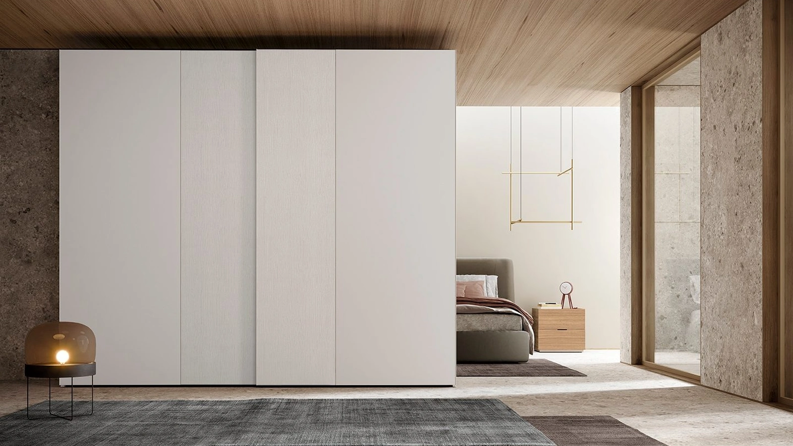 Armadio con ante scorrevoli Golf W16 di Colombini Casa