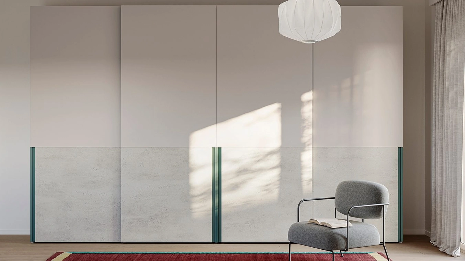 Armadio con ante scorrevoli Golf W20 di Colombini Casa
