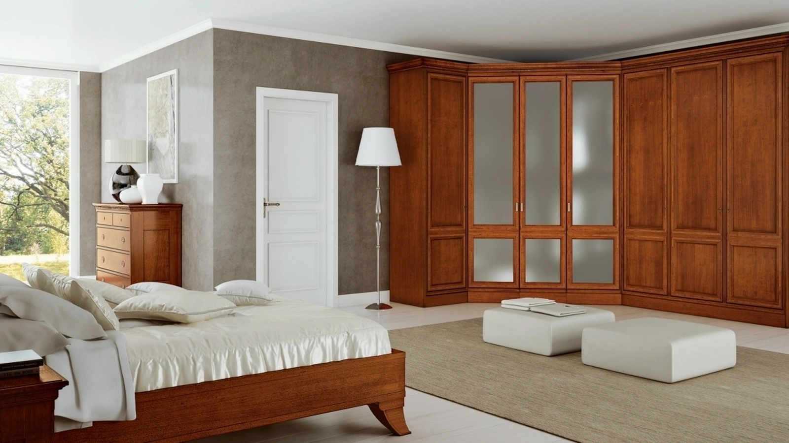 Cabina Armadio angolare I Ciliegi 03 di Le Fablier