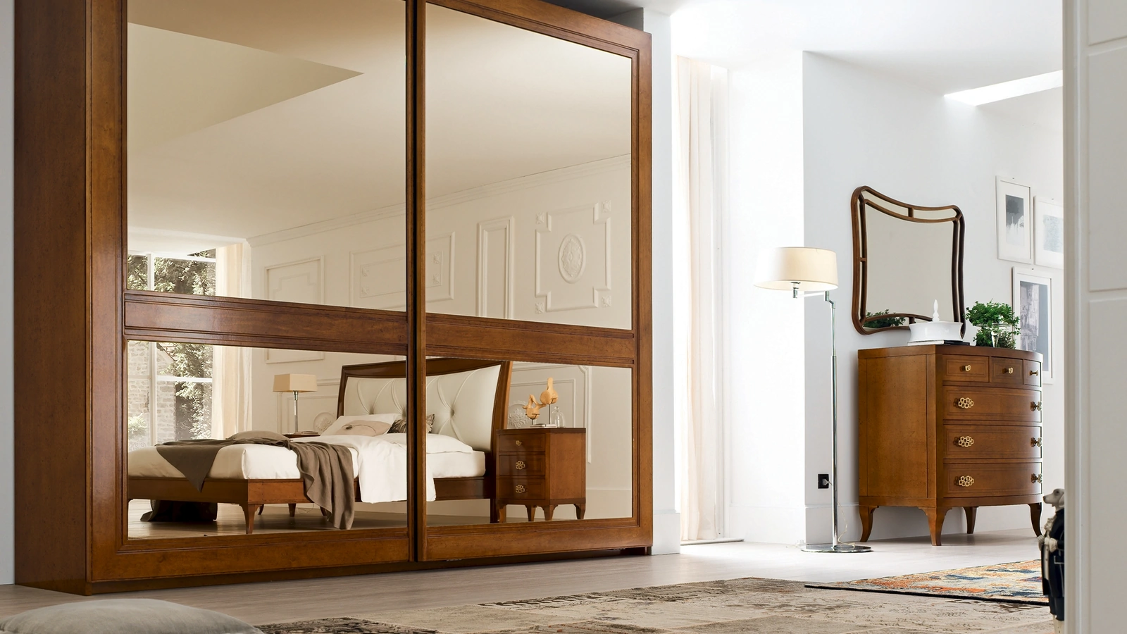 Armadio con ante scorrevoli Giove di Le Fablier