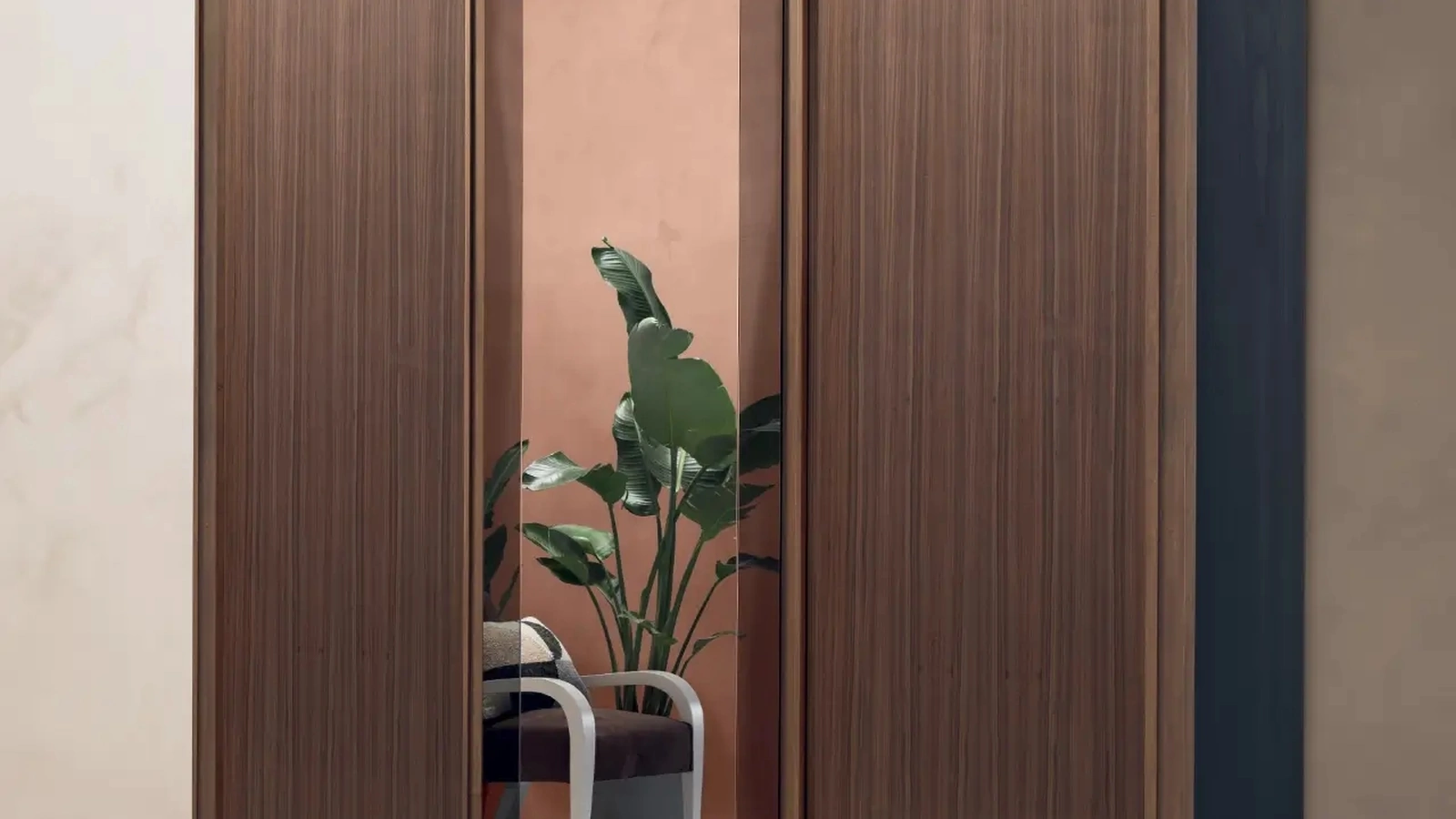 Armadio con ante scorrevoli Rugiada di Le Fablier