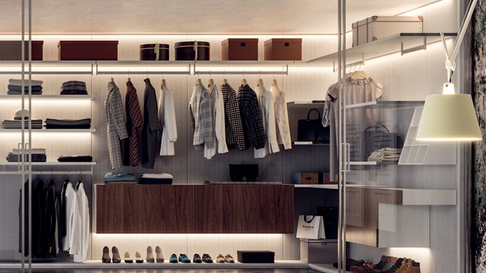 Cabina Armadio Melograno 02 di Le Fablier