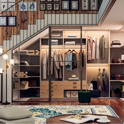 Cabina Armadio Melograno 02 di Le Fablier