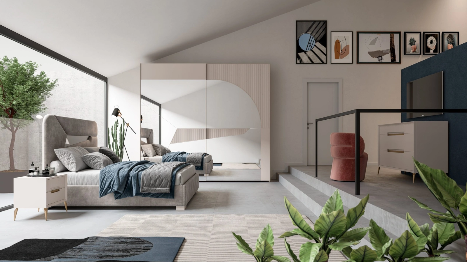 Armadio Square Scorrevole di Flex