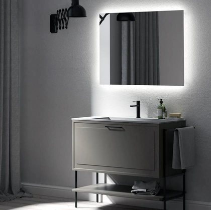 Mobile da Bagno a terra laccato opaco Roma 10 di Puntotre