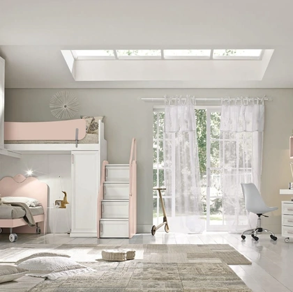 Cameretta a soppalco Arcadia AC023 di Colombini Casa