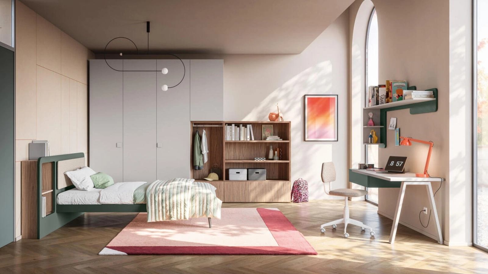 Cameretta Letto a Terra 10 di Mistral