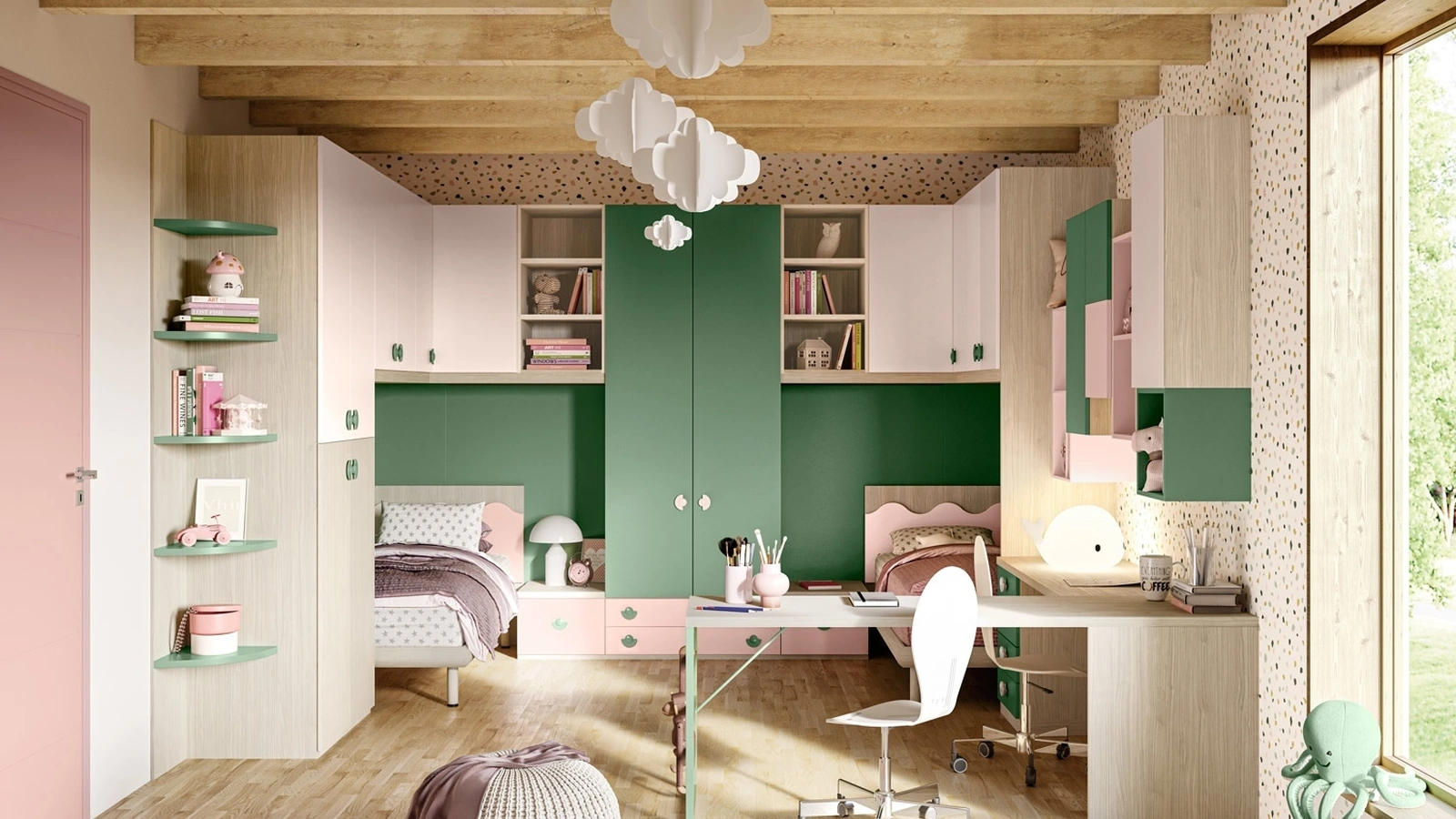 Cameretta a ponte Job CM 334 di Giessegi