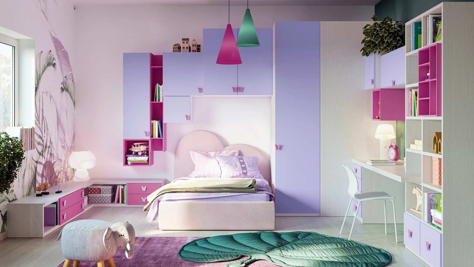 Cameretta a ponte Job CM 338 di Giessegi