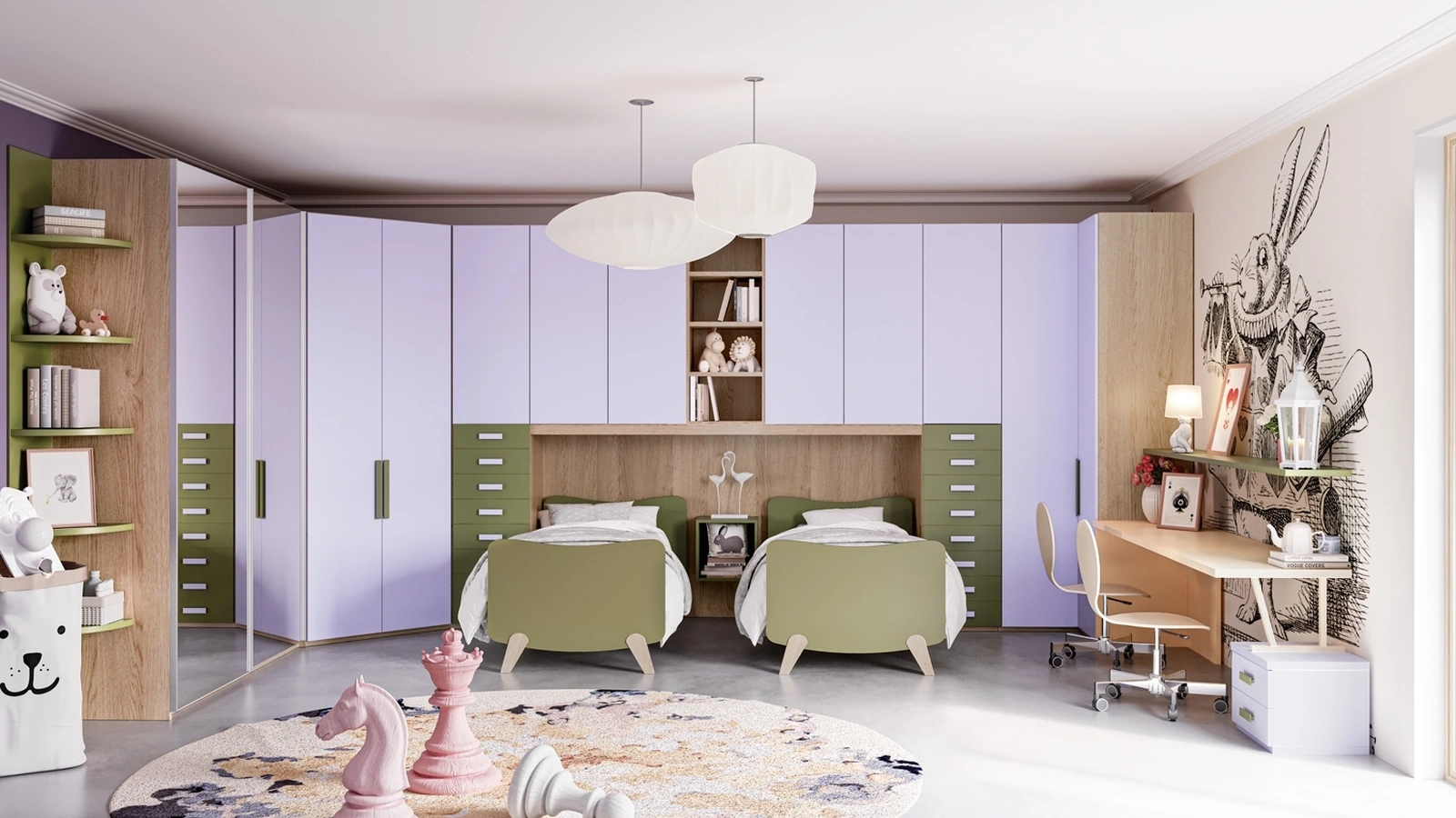 Cameretta a ponte Top CM 315 di Giessegi