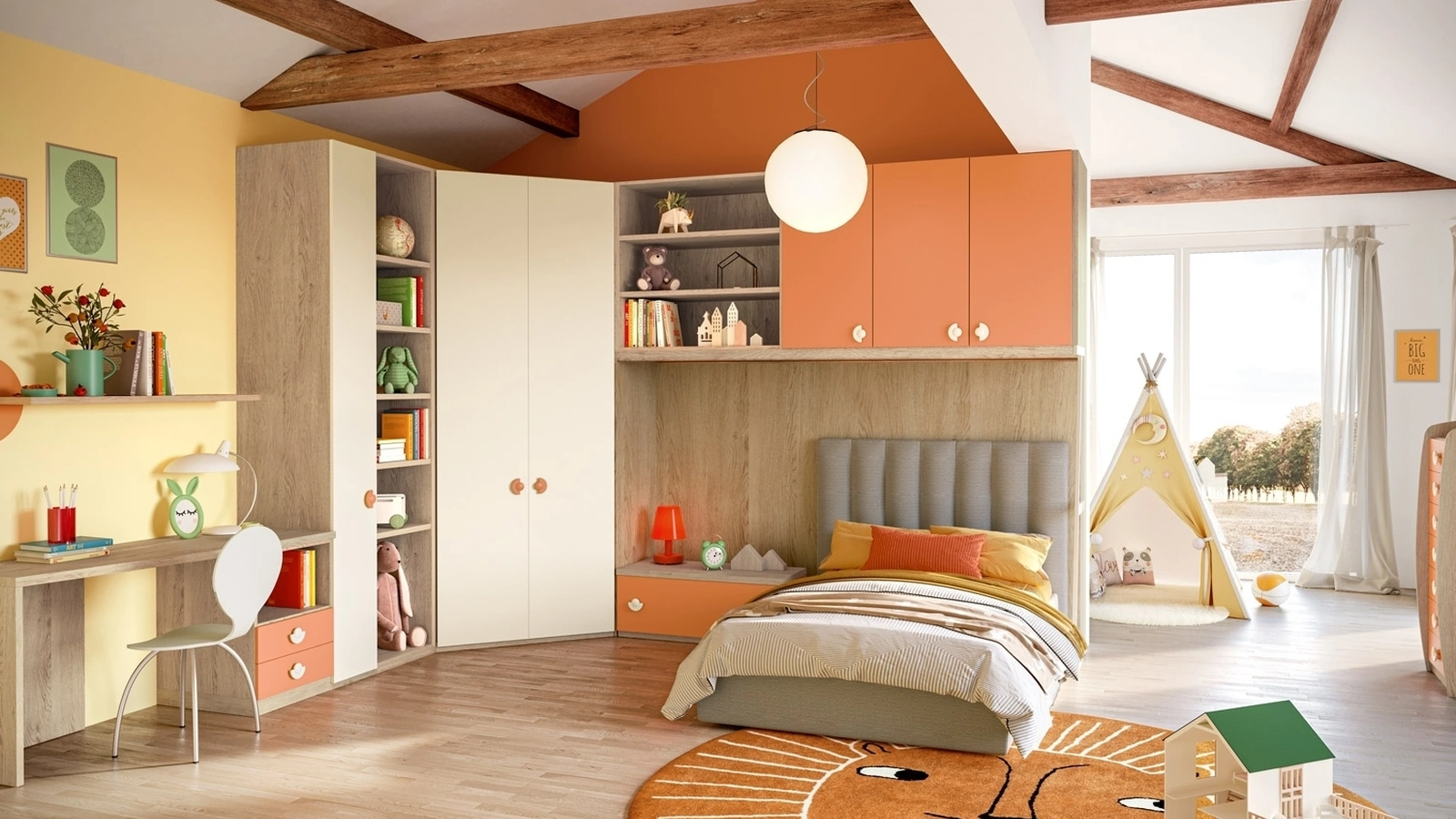 Cameretta a ponte Job CM 336 di Giessegi