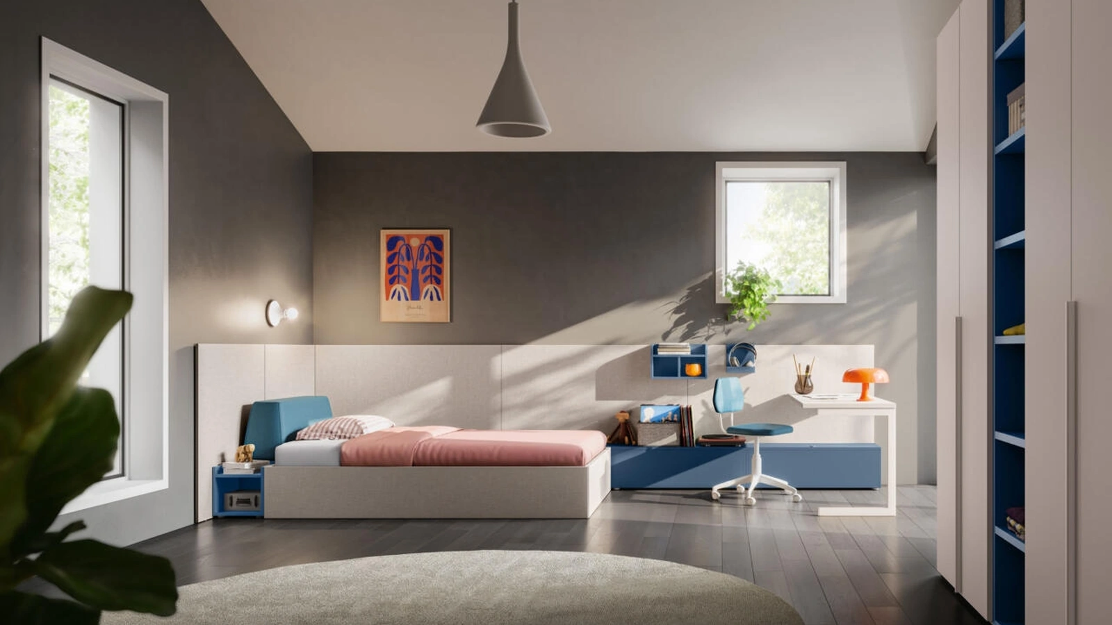 Cameretta Letto a Terra 03 di Mistral