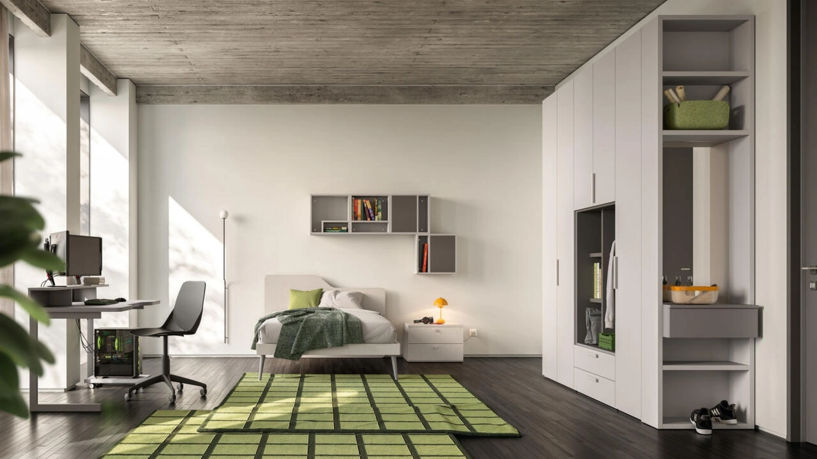 Cameretta Letto a Terra 06 di Mistral