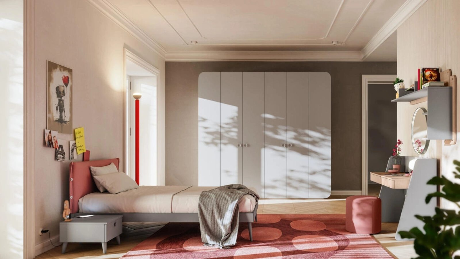 Cameretta Letto a Terra 13 di Mistral