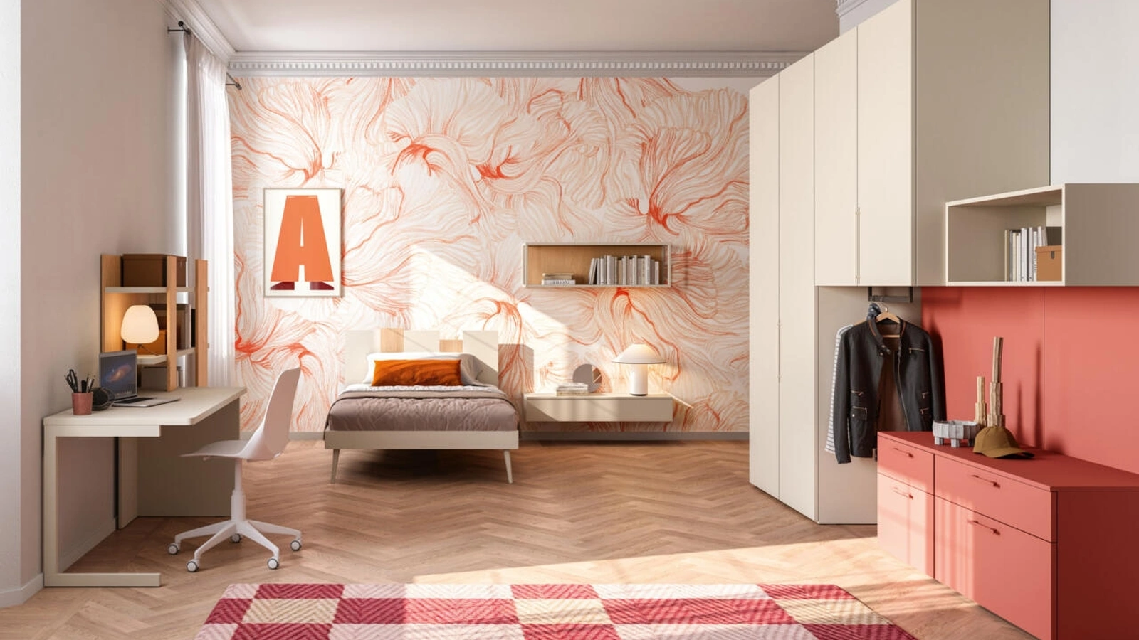 Cameretta Letto a Terra 14 di Mistral