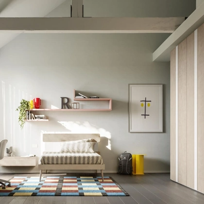 Cameretta Letto a Terra 18 di Mistral