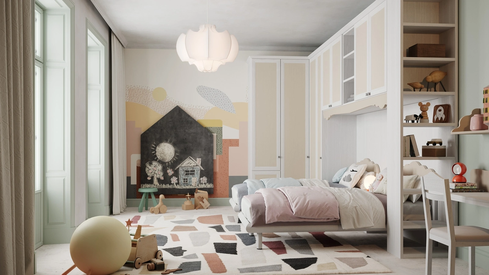 Cameretta a ponte Old CM 349 di Giessegi