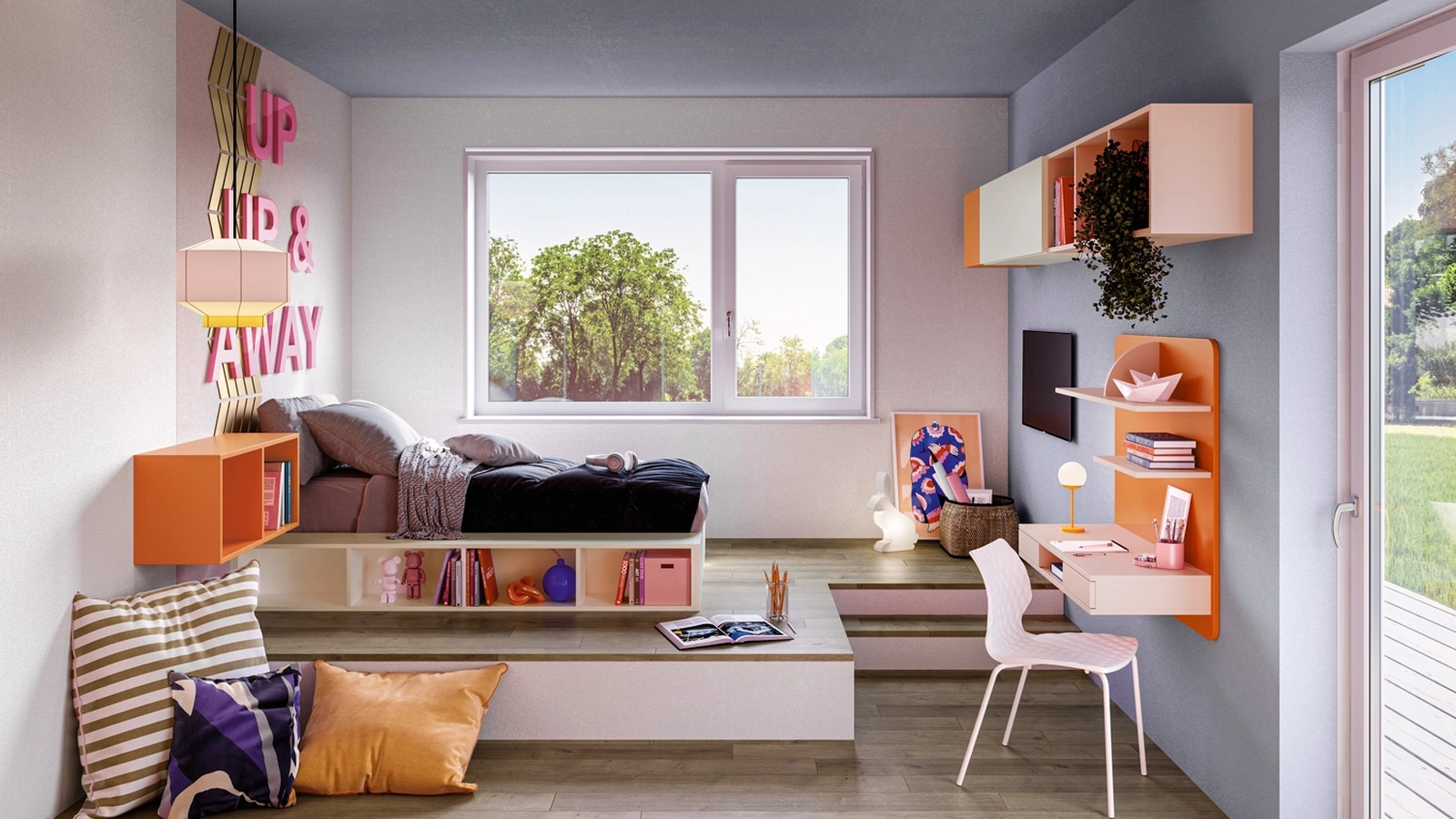 Cameretta componibile Top CM 311 di Giessegi