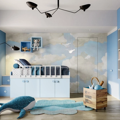 Cameretta a soppalco Top CM 313 di Giessegi