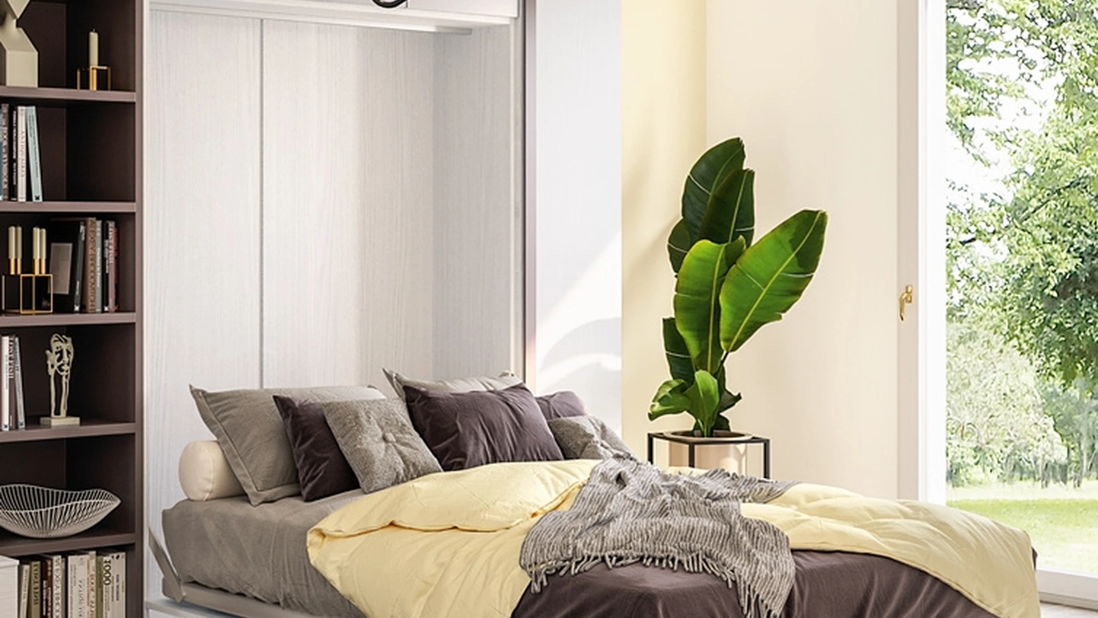 Cameretta con letto a scomparsa Top CM 321 di Giessegi