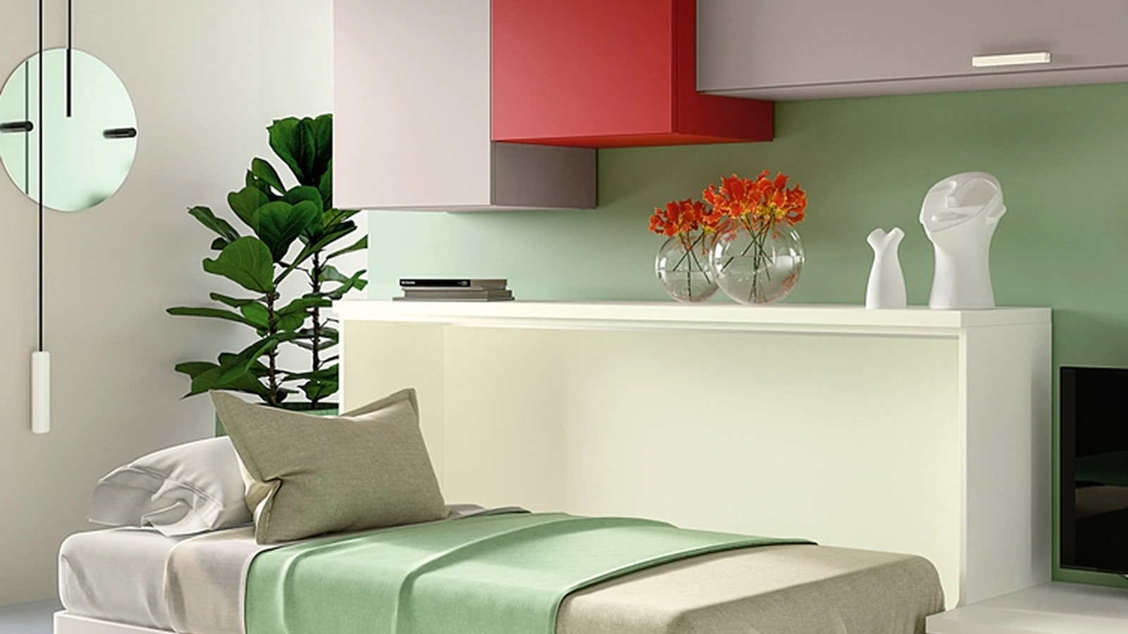 Cameretta salvaspazio Top CM 322 di Giessegi