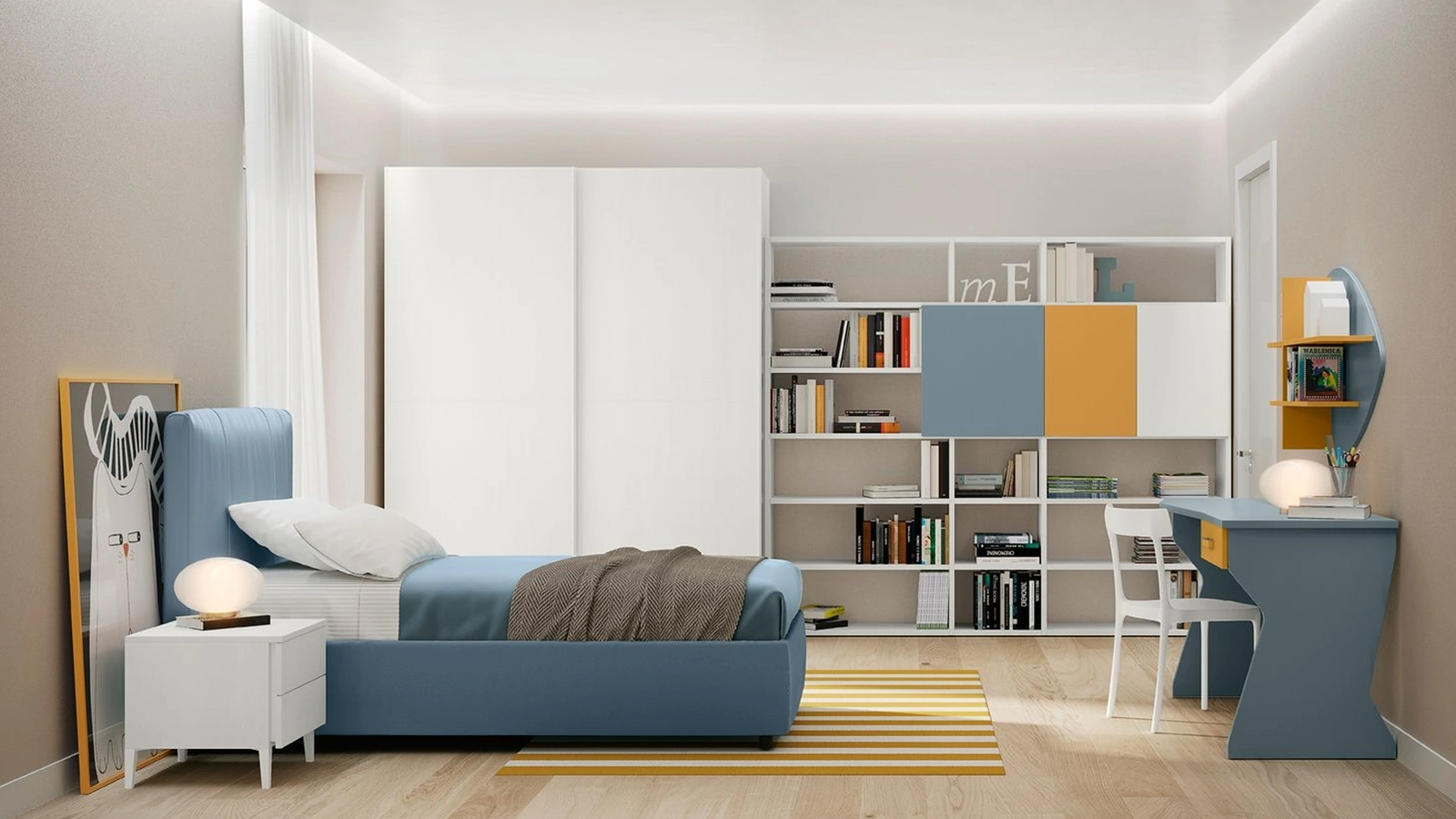 Cameretta Volo Kid C023 di Colombini Casa