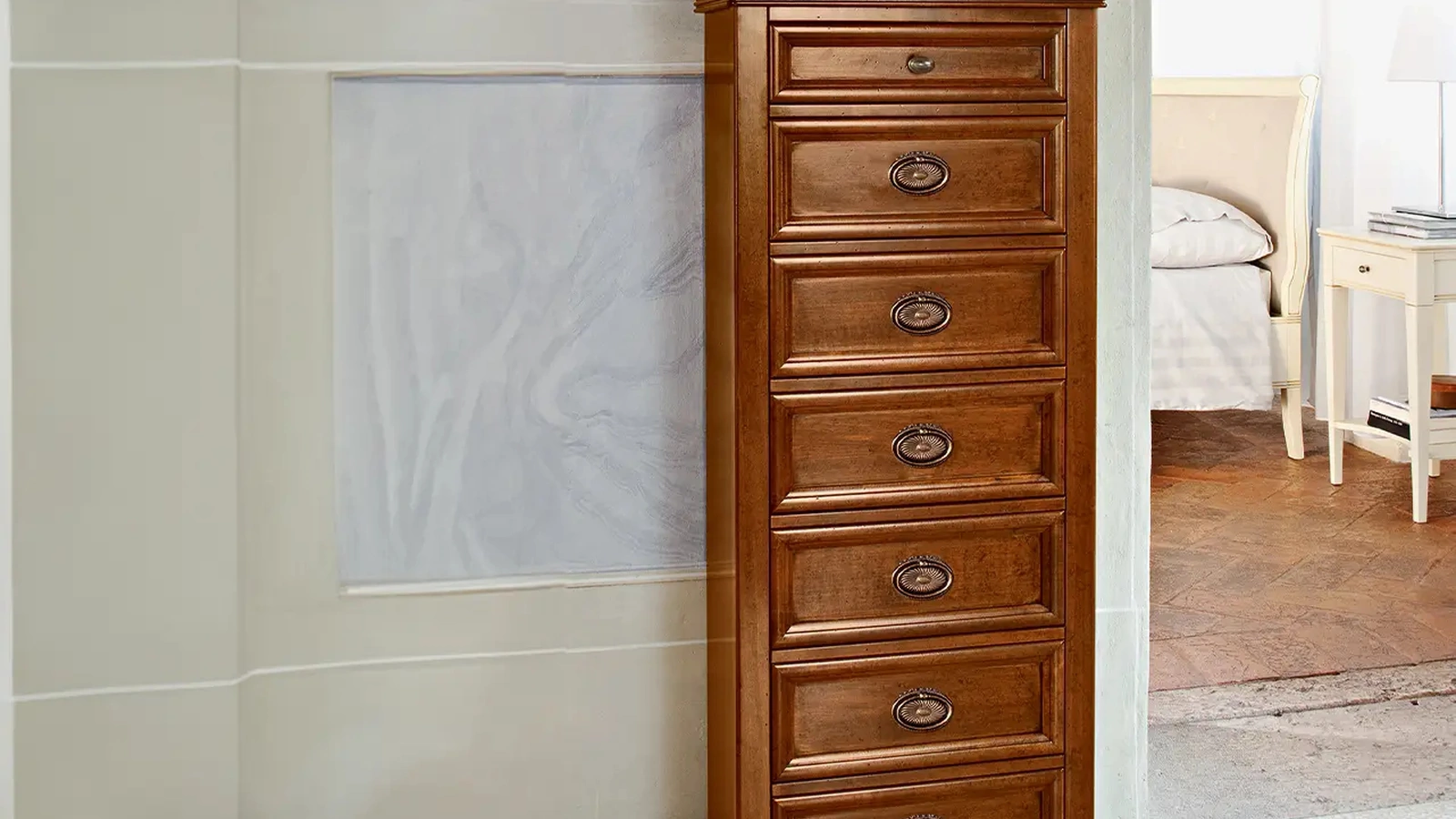 Cassettiera classica in legno Ametista di Le Fablier