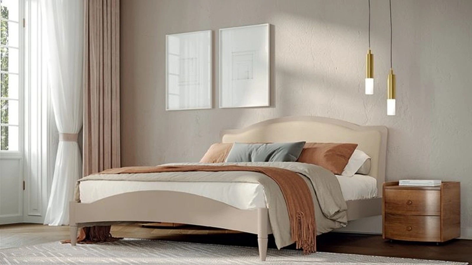 Comodino Arcadia Firenze di Colombini Casa