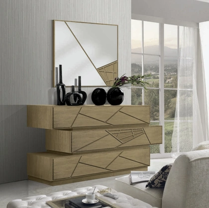 Comò di design in legno Vogue Project IM8085 di Imba Srl