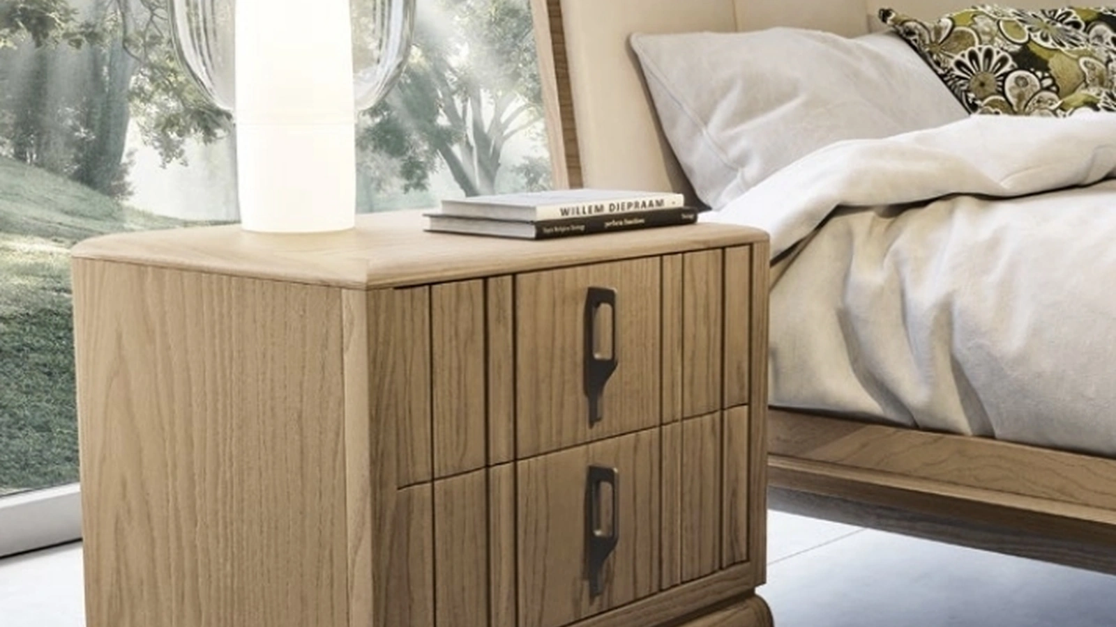 Comodino Nova Concept Argilla di Imba Srl