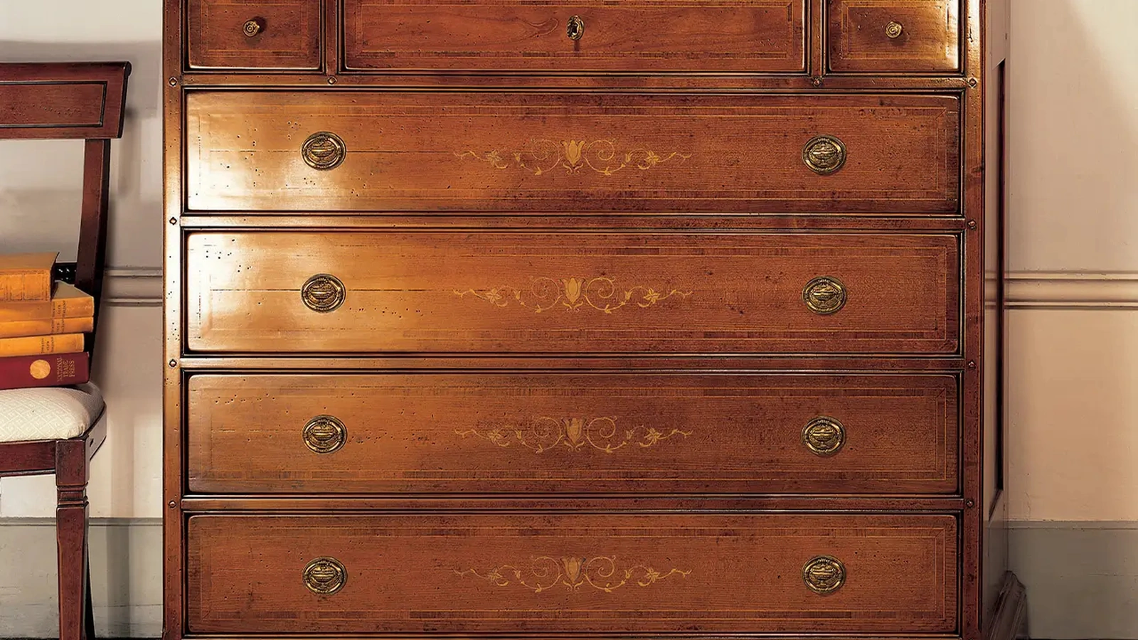 Comò classico in legno Fiordaliso Le Fablier