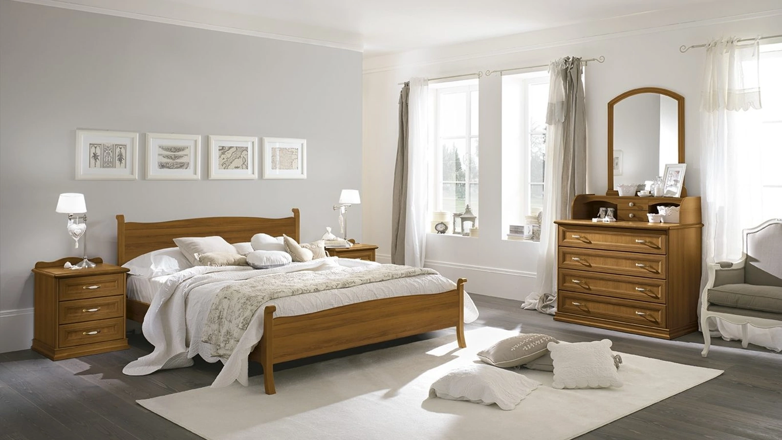 Gruppo Notte Arcadia Woody Noce di Colombini Casa