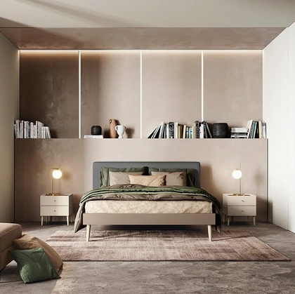 Gruppo Notte Golf Brick con piedini di Colombini Casa