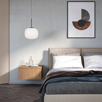 Comodino sospeso Golf Quadro di Colombini Casa