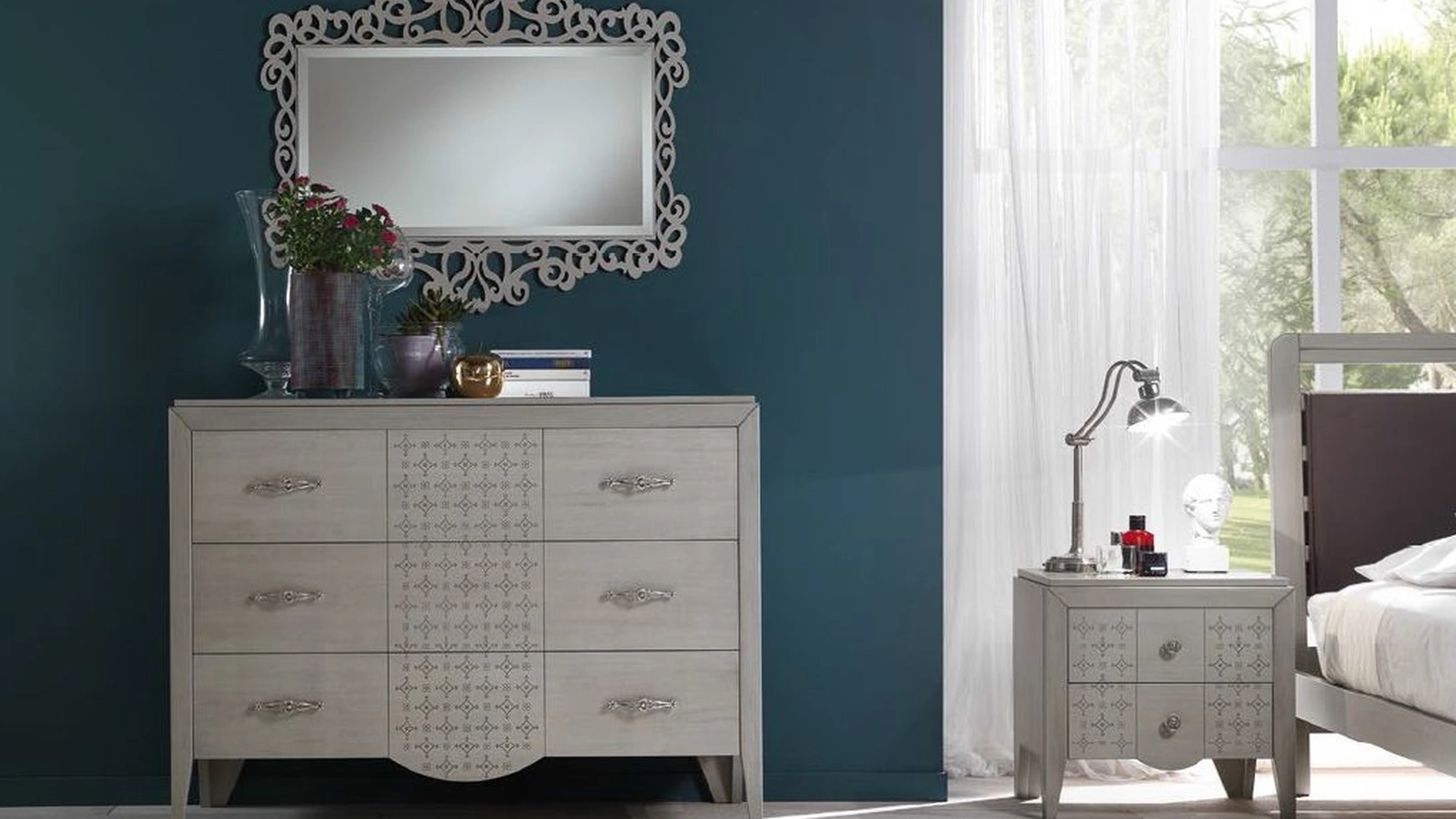 Gruppo Notte in legno Trend Style TR2671 TR2672 di Imba Srl