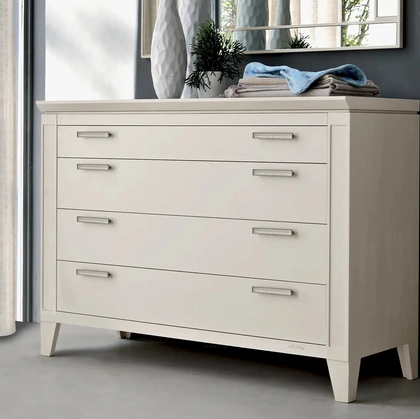 Comò Lauro in legno laccato di Le Fablier