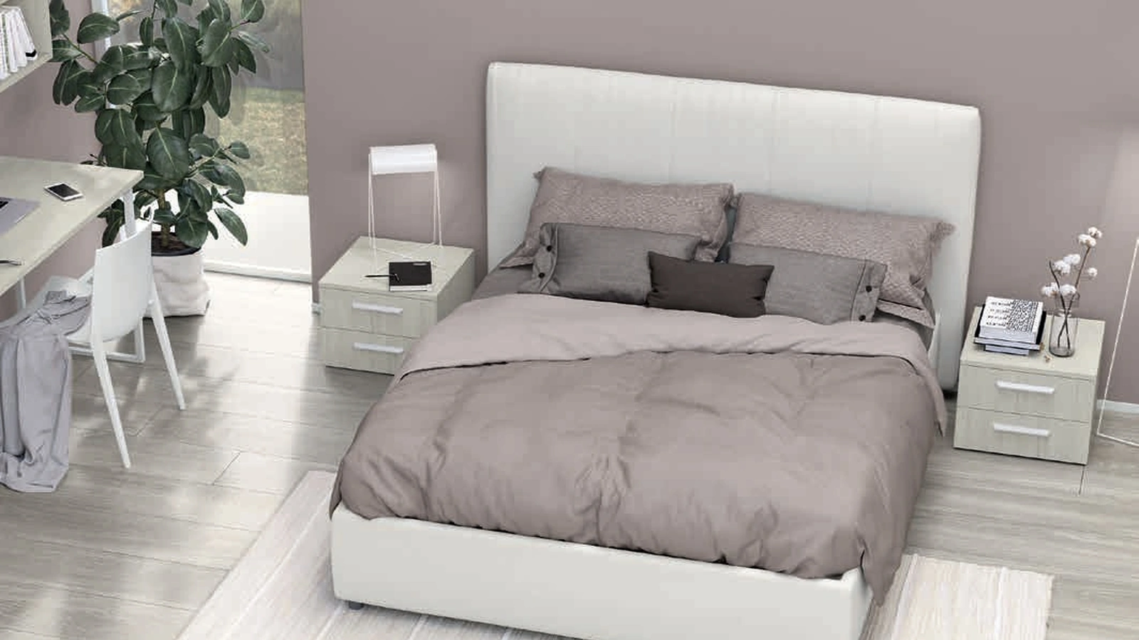 Comodino Volo Master di Colombini Casa