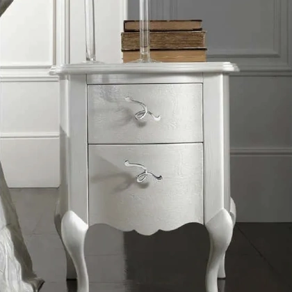 Comodino Naxos in legno laccato di Florentiabed